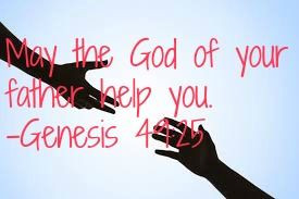 Genesis 49.25 Gods helping hands
