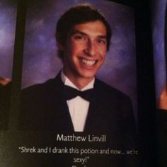 Funny senior quotes...