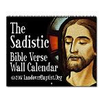 Our Sadistic Lord's 2011 Bible Verse Wall Calendar