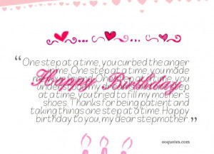 birthday quotes for stepmom