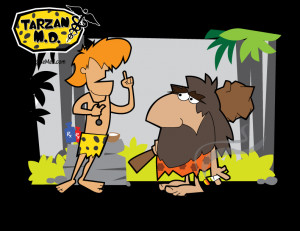 Healthcare comics - Tarzan MD funny smoking cessation advice