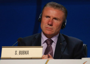Sergey Bubka IOC Executive Committee Member Sergey Bubka looks on