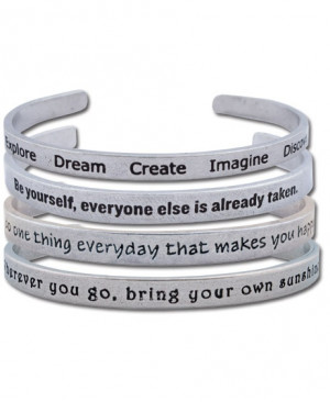 kept quotes bracelet #soulflower