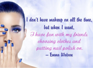 makeup quote by Emma Watson