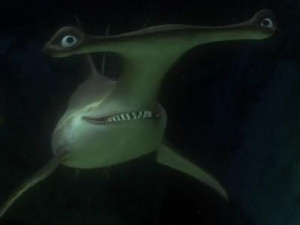 Anchor, a hammerhead shark