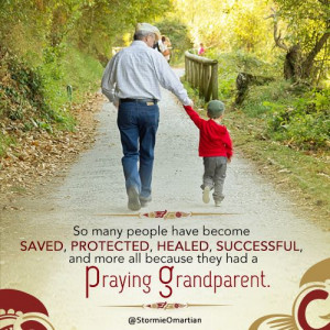 Praying grandparents...