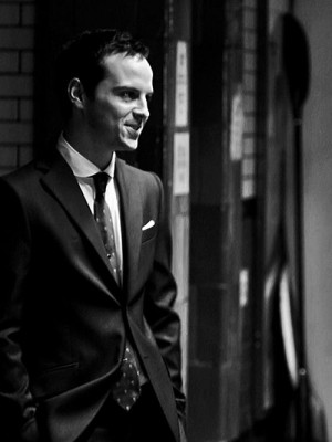 Andrew Scott as Jim Moriarty in Sherlock