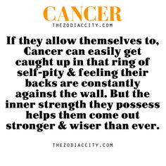Cancer zodiac facts.