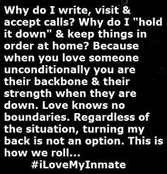 . -Holly #spwf Prison Wife Quotes, Prison Inmate, Inmate Love Quotes ...