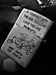 vietnam war zippo best quote and here is one a zippo lighter...you had ...