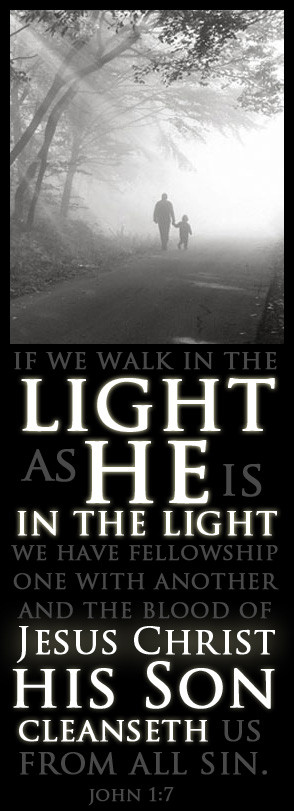 Walk in the Light of Jesus Christ Mormon Quote