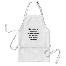 zazzle.comShort Term Memory Loss Apron