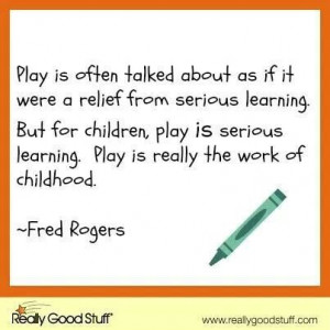 Kids learn through play!