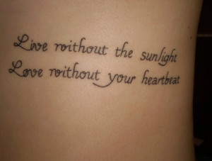 20 Short Quotes for Tattoos about Love for Him & Her