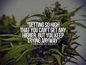 Quotes about smoking weed and living life