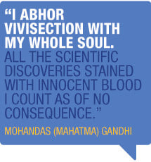 ... BLOOD I COUNT AS OF NO CONSEQUENCE.” MOHANDAS (MAHATMA) GANDHI