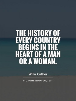 History Quotes Willa Cather Quotes