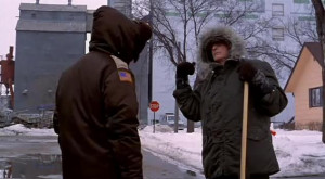 ... Officer Olson (Cliff Rakerd) in the motion picture Fargo (1996