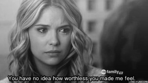 pretty little liars mine quote depressed sad hurt typo crying insecure ...