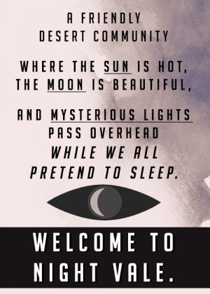 Welcome To Night Vale Quotes Existence Night vale quotes