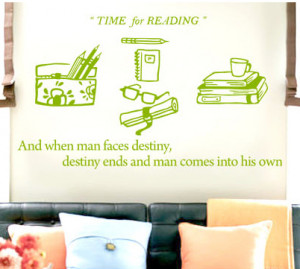 learning time wall art quotes and saying home decor decal sticker Wall ...