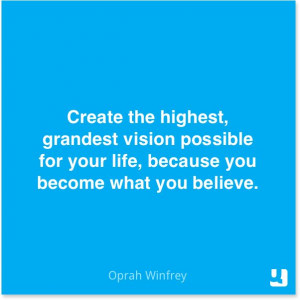 ... Oprah #future #dream #possibility #belief #change #grow #quote #quotes