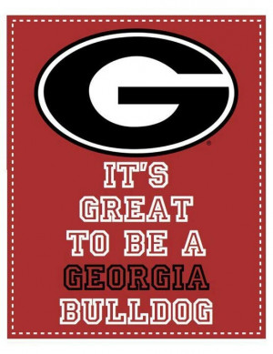 Georgia Bulldogs!