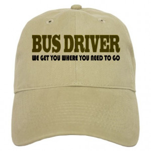 Bus Gifts > Bus Hats & Caps > Funny Bus Driver Cap