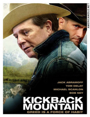 DeLay and Abramoff in Kickback Mountain