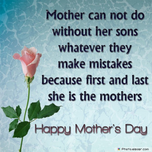 Funny Happy Mothers Day Quotes From Son ~ 30 Happy Mothers Day Cards ...
