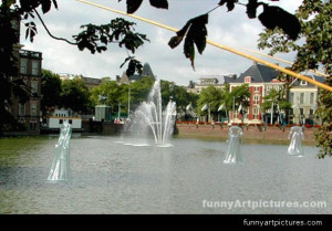 , Lake dreams, Lake sculptures transparent park city Funny humorous ...