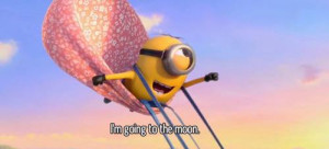 going to the moon - Despicable Me 2 (2013)