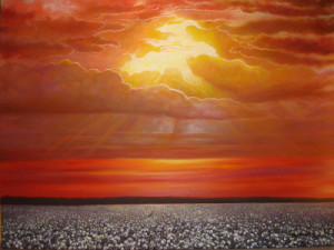 Pink And Blue Cotton Candy Sky