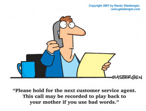 ... service training, customer service agent, customer service rep, hold