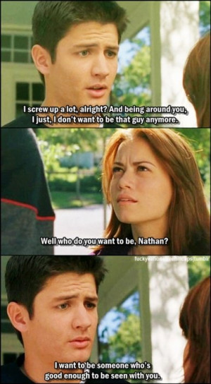 LOVE THIS SCENE WITH HALEY AND NATHAN IT JUST MAKES ME WANT TO CRY ...
