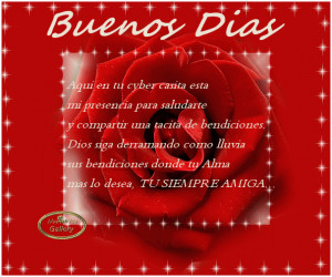 Buenos Dias Amor Mio Poema Buenos dias amor mio