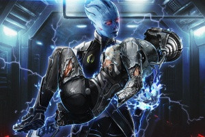 Mass Effect Mass Effect 2 Mass Effect 3 Liara T039Soni Commander ...