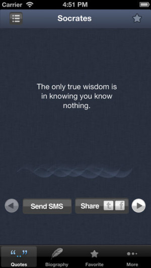 Socrates Quotes Pro - iPhone Mobile Analytics and App Store Data