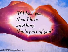 Husband Quotes: If I love you, then I love anything that's part of you ...