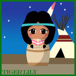 Tiger Lily Doll Peter Pan...
