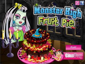 Juegos Monster High Fruit Pie