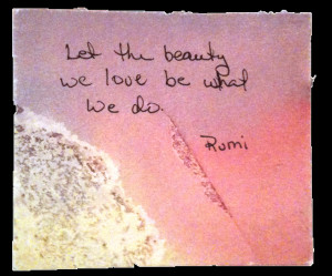 Rumi Quote « Dogwood Picture Picture