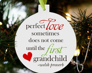 first grandchild Christmas ornament - announcing pregnancy christmas ...