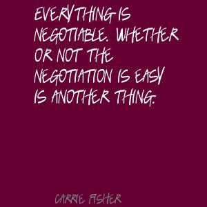 Quotes About Negotiation