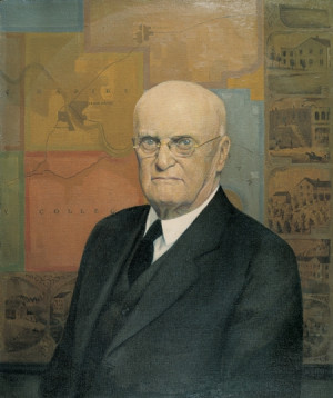 Grant Wood, Portrait of John B. Turner, Pioneer , 1928-1930, oil on ...