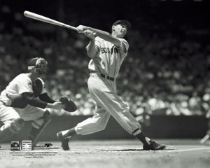 Ted Williams THE PERFECT SWING (c.1954) Poster - 20