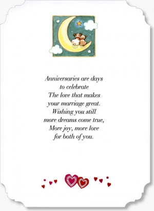Personalised Embroidered Anniversary Card