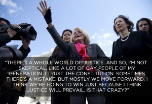 Edith Windsor spoke out in the lead up to her case in The Supreme ...