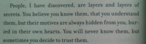 Good quote from Insurgent