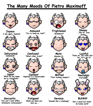 The Many Moods of Pietro by rainrach